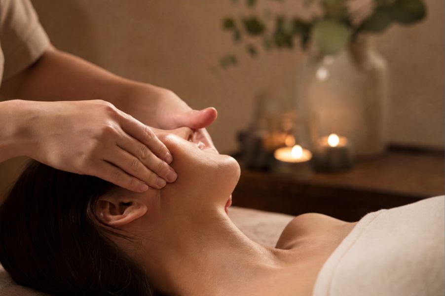 Facial Relaxation Massage